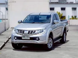 Mitsubishi Triton Megacab 2.4 GLS Limited Plus เกียร์ M/T สีบรอนซ์เทา ปี 2015 