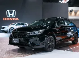 Honda City e:HEV THE BLACK OUTSHINE 2025 รุ่นพิเศษแต่งดำสปอร์ตเข้ม ราคาเริ่มต้น 7.35 แสนบาท