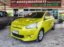 Mitsubishi Mirage 1.2 GLS ออโต้ ปี 2013จด2014 ผ่อนเริ่มต้น 2,*** บาท