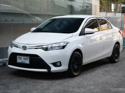 2014 TOYOTA VIOS 1.5 J ไมล์แท้เพียง 99,500 KM รถเจ้าของเดียว รถสีเดิมทั้งคัน น็อตไม่เคยขยับ