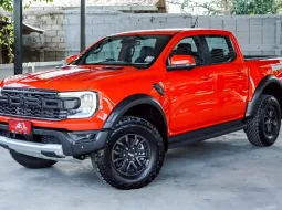 FORD RANGER RAPTOR NEXT GEN 3.0 V6 Twin-Turbo EcoBoost 4WD สี่ประตู ปี2022(แท้) A/T  สีส้ม