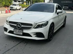 2024 MERCEDES-BENZ C200 2.0 COUPE AMG DYNAMIC สีขาว