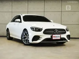 2023 Mercedes-Benz E220 2.0 W213 d AMG Sport AT ดีเซล Model Facelift สุดท้ายของ W213 ไมล์แท้ B4695