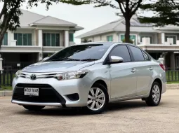 Toyota Vios 1.5 E ปี 2015 รถบ้านพร้อมใช้งาน รถสวยไมล์น้อย มือเดียวป้ายแดง 