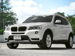 BMW X3 xDrive20d  Highline ปี 2013  เครื่องดีเซลนิ่ง ขับดี ประหยัดน้ำมัน