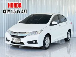 รถบ้าน Honda CITY 1.5V+ i-VTEC รถเก๋ง 4 ประตู รถสภาพดี มีประกัน
