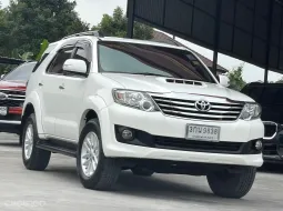 2014 Toyota Fortuner 2.5 V SUV รถบ้านมือเดียว