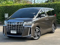 Toyota Alphard 2.5 2022 รถตู้สุดหรูสำหรับครอบครัว รถบ้านไมล์น้อย มือเดียวป้ายแดง  