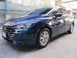 2025 NISSAN ALMERA 1.0 EL AUTO สีน้ำเงิน ปุ่มSTART  วิ่งน้อย 4,433 กม.  รถสวยสภาพใหม่ มือเดียว 