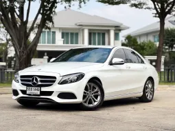 2015 Mercedes-Benz C-Class 2.0 C200 รถเก๋ง 4 ประตู ออกรถง่าย รถสวย ไมล์แท้  