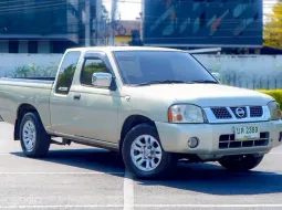 NISSAN FRONTIER 3.0 ZDI KING CAB เกียร์ ธรรมดา สีบรอนซ์ทอง ปี 2003 รถบ้านไมล์แท้  