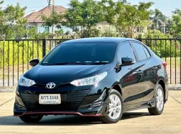 2017 Toyota Yaris Ativ 1.2 E รถเก๋ง 4 ประตู รถสวย มือเดียว โครงสร้างเดิม