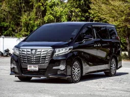 2017 Toyota ALPHARD 2.5 รถตู้/MPV รถบ้านแท้ดูแลดี