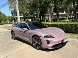 Porsche Taycan 105 kWh 2021 สีชมพูหายาก วิ่งน้อยเพียง 42,xxx km 