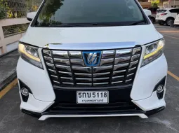 2016 TOYOTA  ALPHARD 2.5 HYBRID E-FOUR รถเจ้าของเดียว รถสวย ไม่มีชน ผ่านตรวจ CAR INSPECTION 5 ดาว