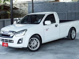  ISUZU DMAX 3.0 BLUE POWER SPARK S กระบะตอนเดียว M/T ปี2018 จด 2019 (mnc)  สีขาว