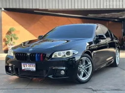 BMW 5 Series 525d M Sport Lci 2014 รถหรูมือสองสภาพดี มีวารันตี 2 ปี 