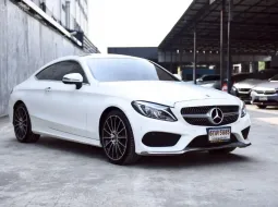 Mercedes-Benz C-Class C250 Coupe 2018 สภาพดีเยี่ยม ไมล์น้อย มือเดียว ป้ายแดง 