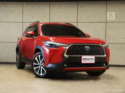 2022 Toyota Corolla Cross 1.8 Hybrid Premium Safety SUV AT ไมล์แท้5หมื่น รับประกัน5ปี150,000KM B9124