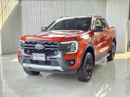 FORD RANGER 2.0 BI-TURBO WILDTRAK 4WD เกียร์Auto ปี 2022 จด 2023 โฉม DOUBLE CAB