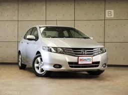 2010 Honda City 1.5 V Sedan AT ตัวรถติดตั้งแก๊ส LPG หัวฉีดของ Europe Gas มาอย่างดี B9285