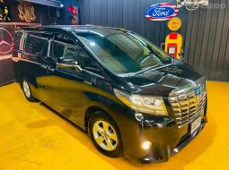 2017 Toyota ALPHARD 2.5 HYBRID E-Four รถตู้/MPV รถบ้านแท้ ไมล์น้อย 