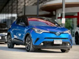 Toyota C-HR 1.8 HV 2019 สีน้ำเงิน สภาพเยี่ยม