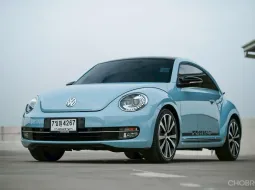 Volkswagen Beetle 2.0 Turbo ปี 2014 รถมือเดียว ป้ายแดง ดูแลอย่างดี แร็ปใสรอบคัน