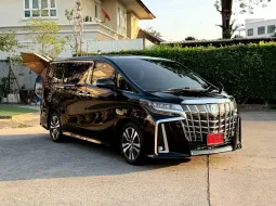 2022 Toyota ALPHARD 2.5 รถตู้/MPV รถบ้านแท้ ไมล์น้อย ประวัติดี  