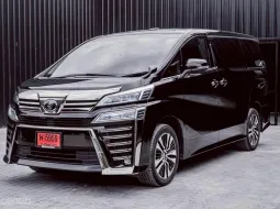 2018 Toyota VELLFIRE 2.5 รถตู้/MPV ออกรถง่าย รถสวย ไมล์น้อย  
