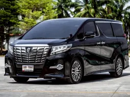 Toyota Alphard 2.5 2018 รถครอบครัวสุดพรีเมี่ยม