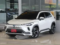 Toyota Corolla Cross 1.8 HEV Premium Luxury ปี24 ไมล์แท้3x,xxxโล รถบ้านมือเดียว สวยมากๆ ออกรถ0บาท