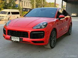 2021 Porsche Cayenne S E-Hybrid Coupe สี Lava Orange
