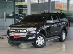 Ford RANGER 2.2 XLT Hi-Rider เกียร์ออโต้ ปี 2017 รถบ้านมือเดียว สวยบางเดิมทั้งคัน ออกรถ0บาท