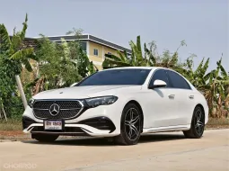 Mercedes-Benz E-Class E220d 2024 รถบ้านมือเดียววารันตีถึง 2030 ไมล์น้อย 7,900 km 
