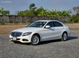 MERCEDES-BENZ C300 BlueTEC HYBRID EXCLUSIVE [W205] ปี 2016 ไมล์น้อย ประหยัด แรง หรู ครบจบในคันเดียว