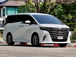 2024 Toyota ALPHARD 2.5 Z รถตู้/MPV รถบ้านมือเดียว ไมล์น้อย  