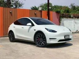 Tesla Model Y Performance 2023 ขายด่วนรถสวยไมล์น้อย 