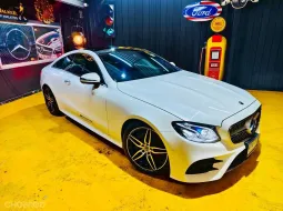 Mercedes-Benz E-Class E200 Coupe 2019 ออปชั่นครบ พร้อมใช้งาน รถศูนย์ ไมล์แท้  