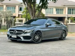 2018 Mercedes-Benz C-Class 2.0 C250 Coupe รถเก๋ง 2 ประตู รถบ้านมือเดียว ไมล์น้อย  