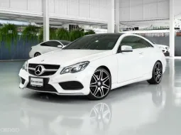 2016 Mercedes-Benz E-Class 2.0 E250 CGI รถเก๋ง 2 ประตู 