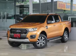 Ford RANGER 2.0 Bi-Turbo Wildtrak 4WD ออโต้ ปี 2019 รถบ้านมือเดียว สวยบางเดิมทั้งคัน ไมล์น้อย ฟรีดาว
