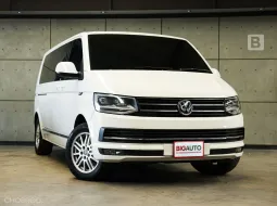 2018 Volkswagen CARAVELLE 2.0 TDi Comfortline Van AT ไมล์แท้ รถศูนย์ไทยยานยนต์แท้ ไม่ใช่รถเกรย์B8494