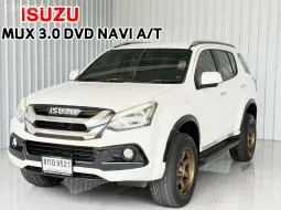 รถ 7ที่นั่ง สภาพสวยพร้อมใช้  Isuzu MU-X 3.0DVD SUV 