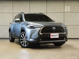 2021 Toyota Corolla Cross 1.8 Hybrid Premium Safety ไมล์เเท้ 5 หมื่น มีรับประกันจาก Toyota B6458