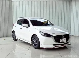 MAZDA2 1.3 Sport S Leather ปี 2022 สีขาว  โฉม ปี14-ปัจจุบัน 5Dr