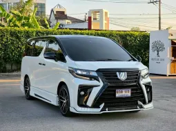 2023 Toyota ALPHARD 2.5 รถตู้/MPV รถบ้านมือเดียว ไมล์น้อย แต่งสวย  