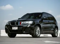 BMW X3 xDrive20d M Sport ปี 2017 รถมือเดียว ประวัติดี เช็คศูนย์ตลอด สภาพสวย ไม่เคยชนหนัก
