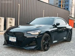 2025 BMW M2 3.0 M240i xDrive รถเก๋ง 2 ประตู รถบ้านมือเดียว ไมล์น้อย 