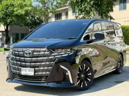 Toyota Alphard 2.5 HEV Executive Lounge 2024 รถศูนย์โตโยต้า สภาพใหม่ ไมล์น้อย 